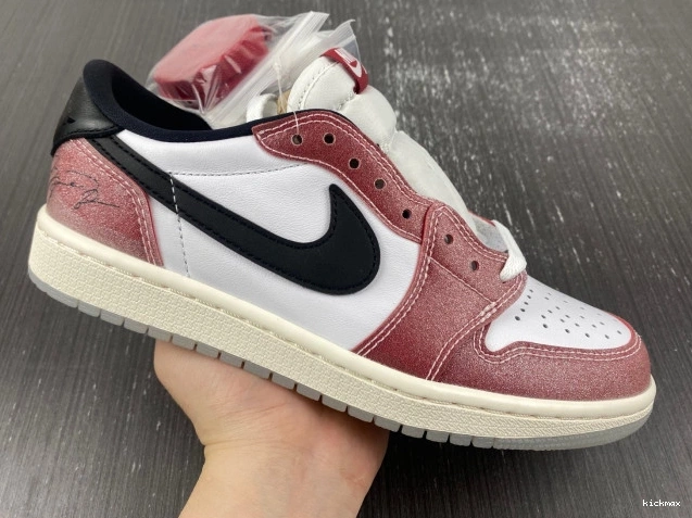 Rep MAX 'RED X JORDAN AIR 1 FN0432-017 TROPHY ROOM BLACK' LOW OG 0805